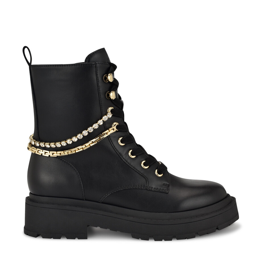 hughes chain combat boots