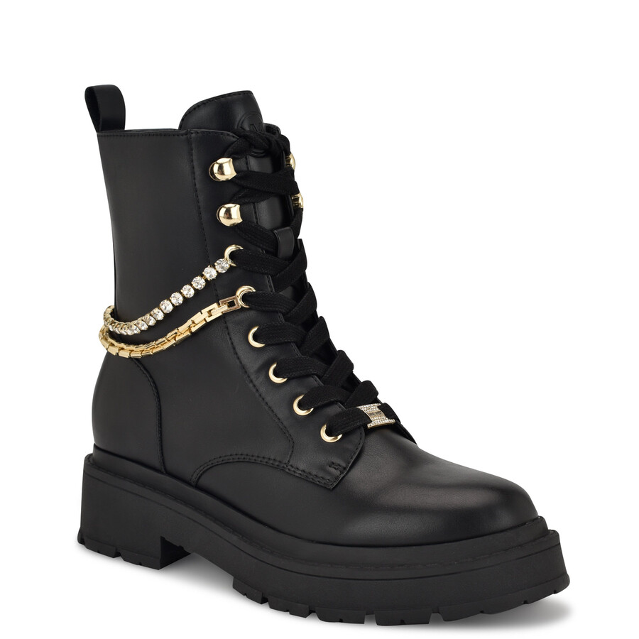 hughes chain combat boots