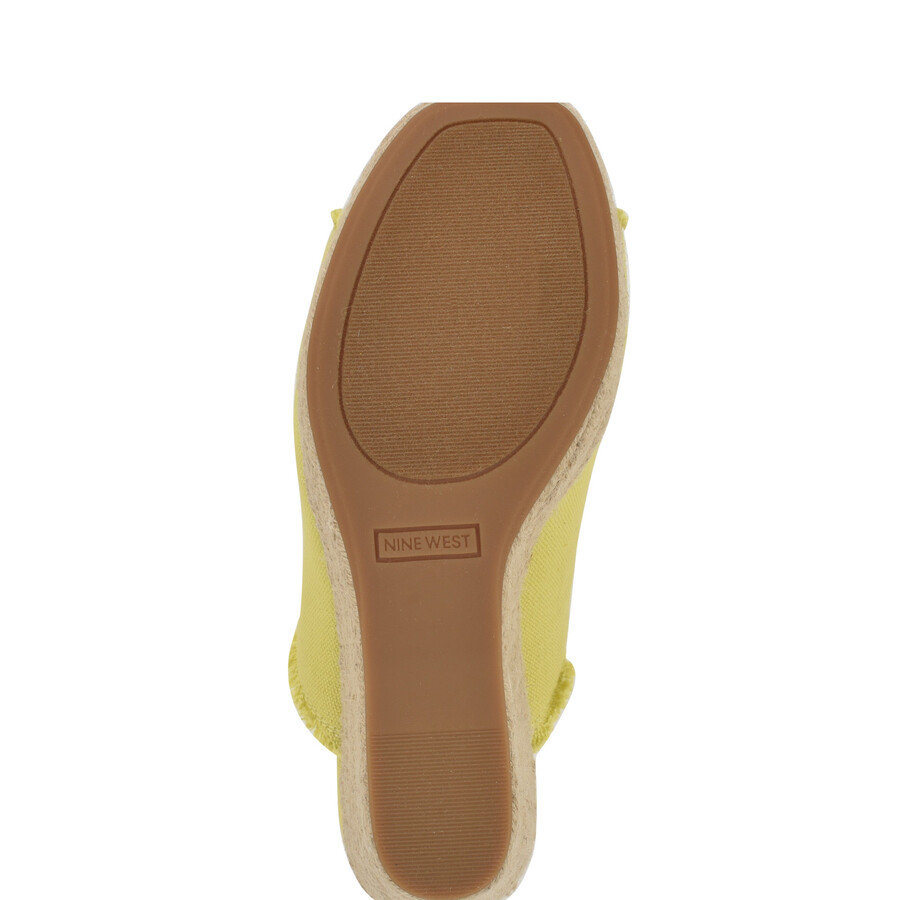 baja espadrille sandale na platformu