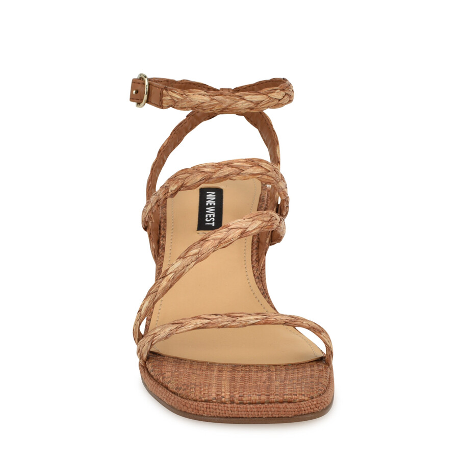 emolly raffia sandale s blok petom