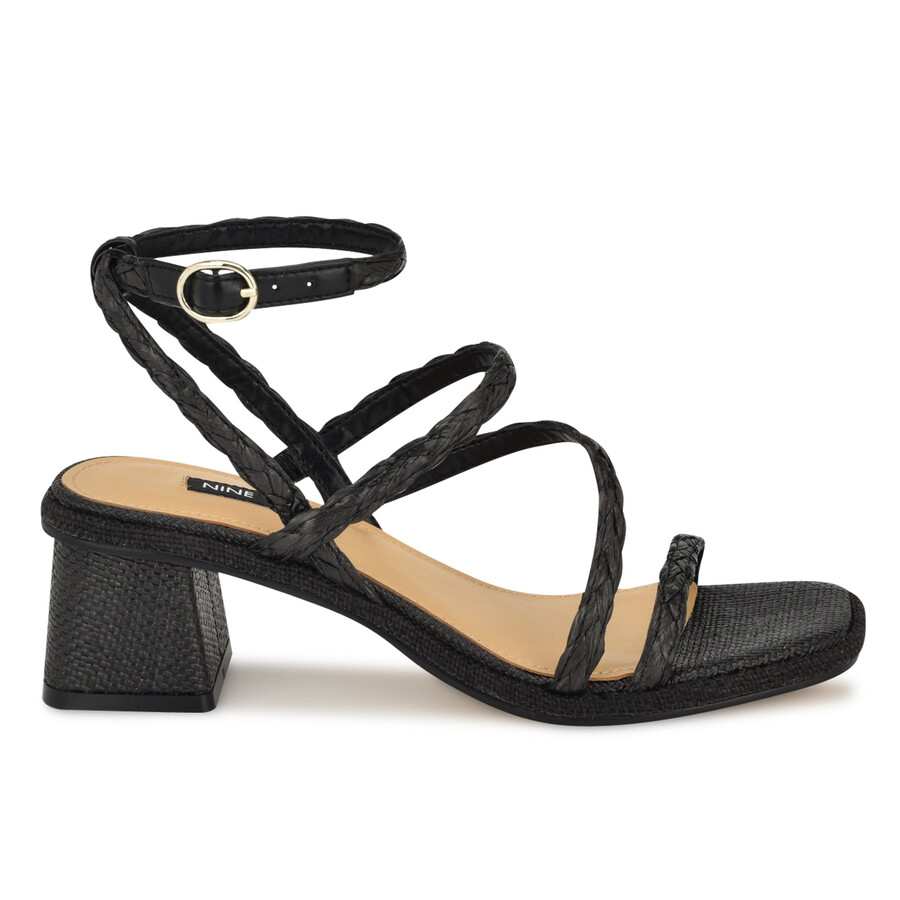 emolly raffia sandale s blok petom