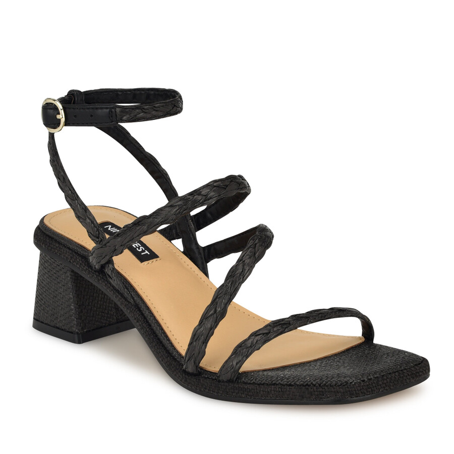 emolly raffia sandale s blok petom