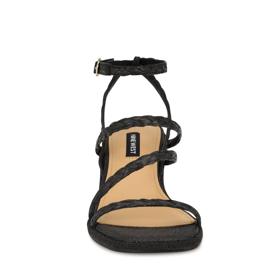 emolly raffia sandale s blok petom