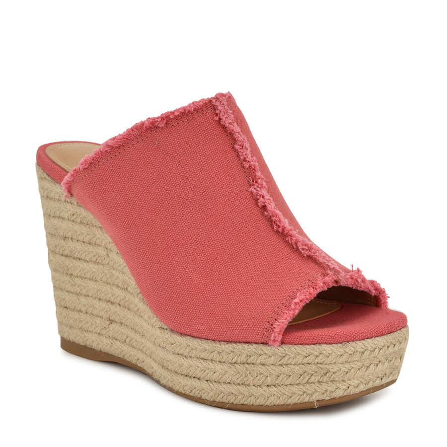 baja espadrille sandale na platformu