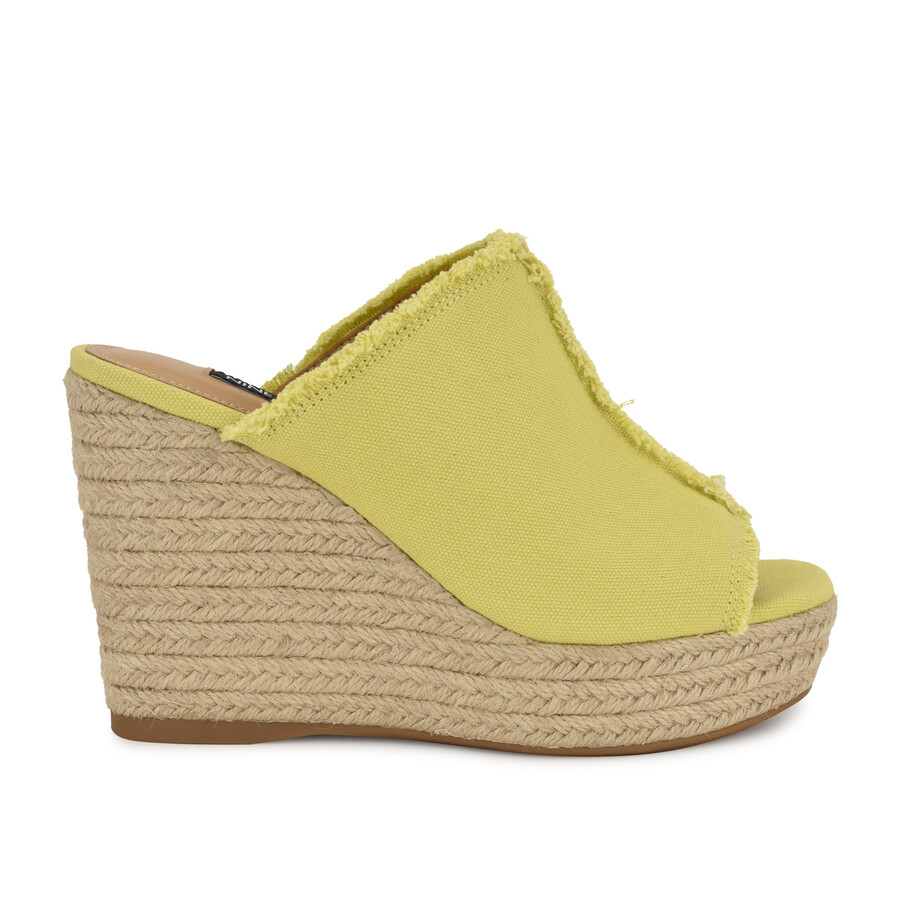 baja espadrille sandale na platformu