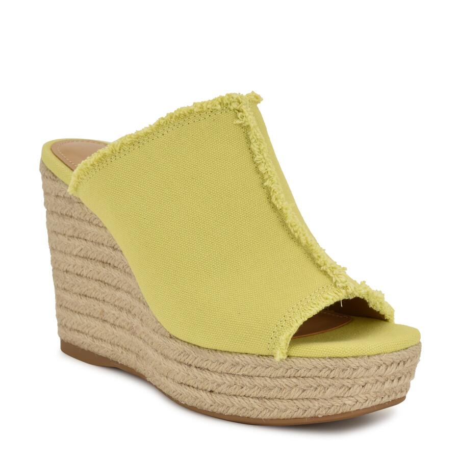 baja espadrille sandale na platformu