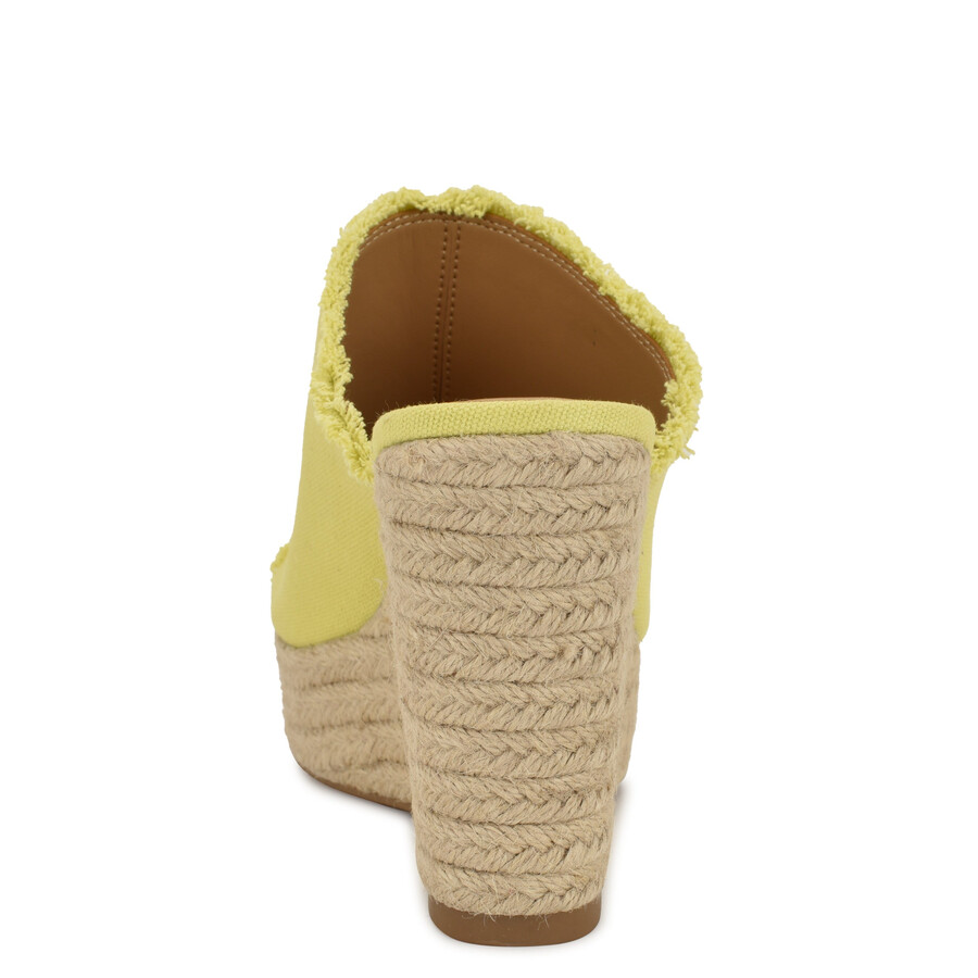 baja espadrille sandale na platformu