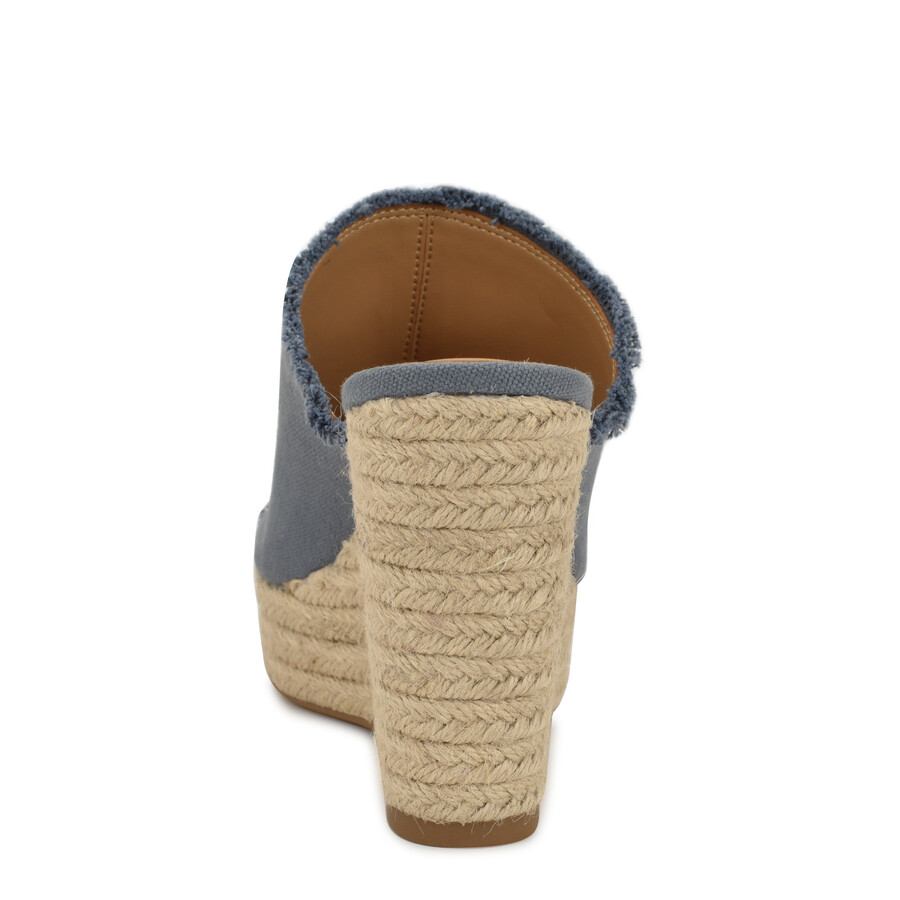baja espadrille sandale na platformu