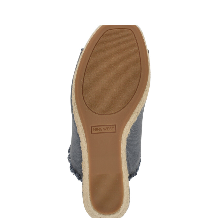 baja espadrille sandale na platformu