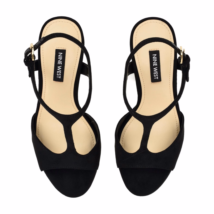 Naini Sandale S Platformom - Crne
