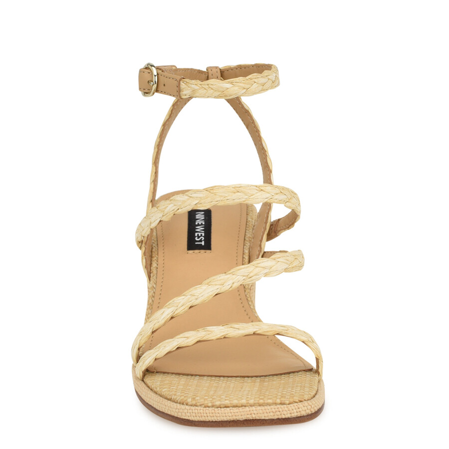 emolly raffia sandale s blok petom