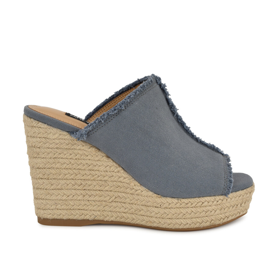 baja espadrille sandale na platformu