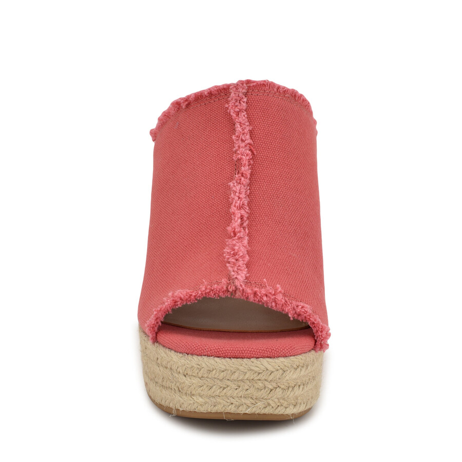 baja espadrille sandale na platformu