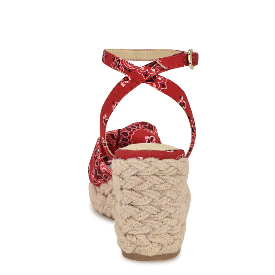 dotime espadrille sandale na platformu